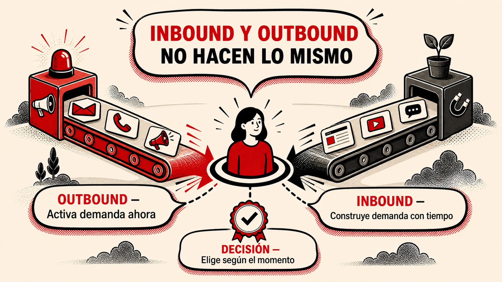 Función distinta de inbound y outbound según el momento.