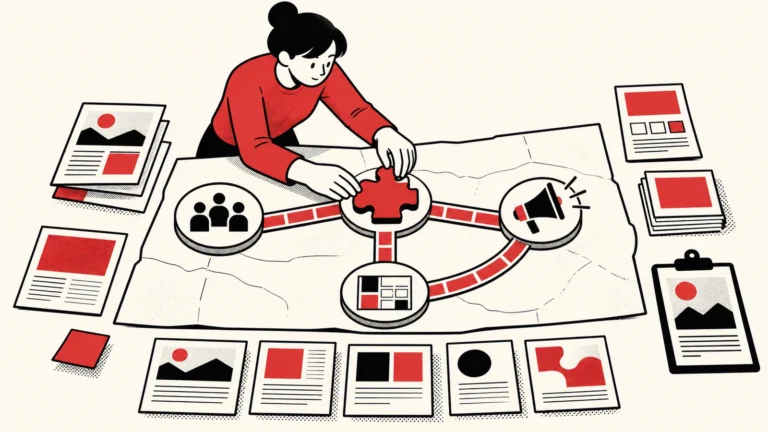 Un sistema editorial conecta contenidos con una estrategia.